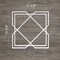 Ekena Millwork Medium Kiowa Decorative Fretwork Wall Panels in Architectural Grade PVC, 15 3/8"W x 15 3/8"H x 3/8"T WALP16X16KWA - alternate 2